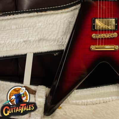 Gibson 50th Anniversary Flying V 2008 Guitar of the month GOTM Brimstone Burst -VIDEO- image 13