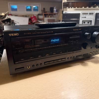 TEAC AG-V8500 Dolby Pro Logic Receiver 130WPC MONSTER Serviced Remote Bundle🔥🎶 image 4