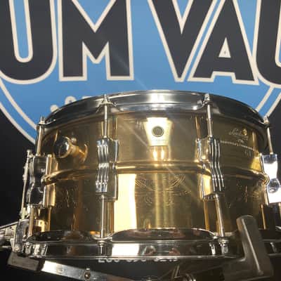 David Frangioni Collection, Ludwig - 6.5x14" 75th Anniversary Bronze Super-Sensitive Snare Drum 1984, #61 image 1
