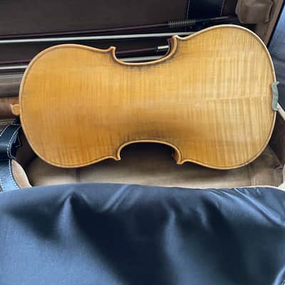 Full Size Violin German Faciebat 1723 Light yellow image 9