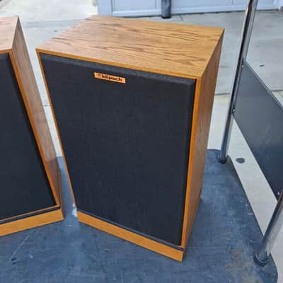 Klipsch KG4 Speakers, 1985, Oiled Oak, Clean, Superb, Already Packed, $899 Shipped! image 4