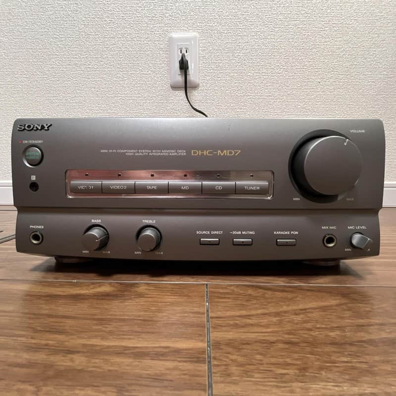 Sony TA‑M7 (DHC‑MD7) Pure Direct Stereo Pre‑Main Amplifier, Tested – Ready image 1
