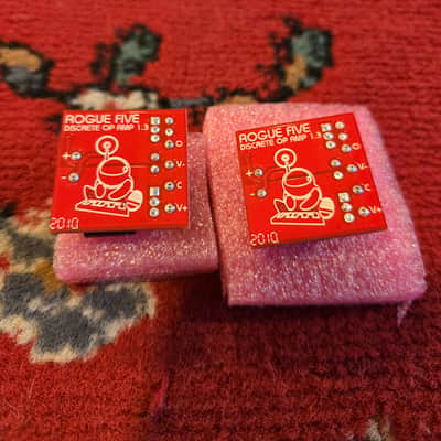 Louder Than Liftoff Rogue Five Discrete Opamp 2020s - Red image 1