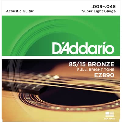 Magma GA130B85 Saiten Für Akustikgitarren, 11-52, 85/15, Bronze