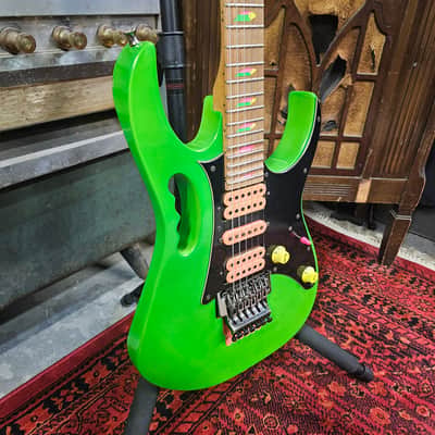 1987 Ibanez Jem 777 LGN #277 of 777 Loch Ness Green image 5