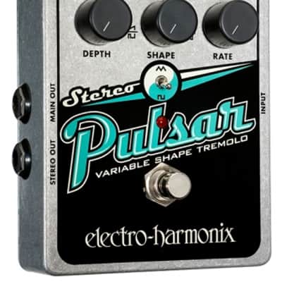 Electro-Harmonix Stereo Pulsar Variable Shape Analog Tremolo image 1