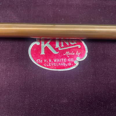 King H.N. White Trombone 1934 - 2-Tone Brass with Original Case image 15