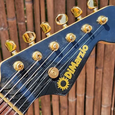 Dimarzio Charvel Strat 1981 Black Brass All Dimarzio parts image 10