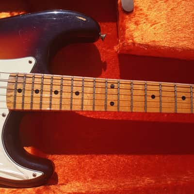 2016 NOS Fender Custom Shop 1958  Journeyman Relic Stratocaster in Chocolate 3 Tone Sunburst image 12