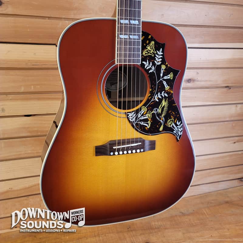 Gibson Hummingbird Standard Rosewood with Gibson Hard Case - LR Baggs VTC, Rosewood Burst image 1