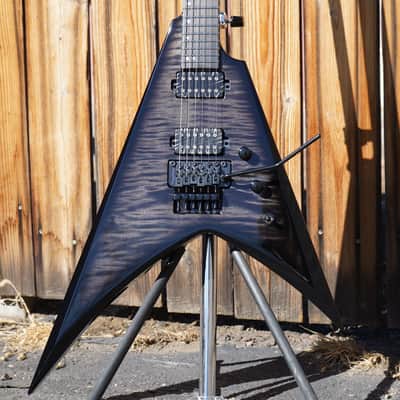 ESP USA V-IIFR | #1 of 10 Made Total | 2026 NAMM Display | See Thru Black Sunburst w/ Case image 1