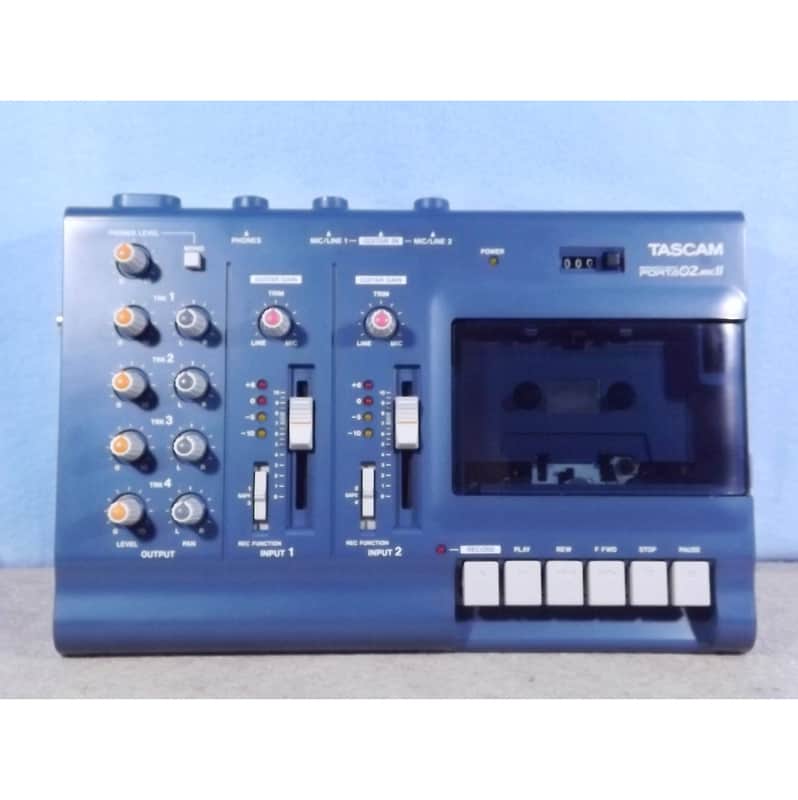 TASCAM Porta02 MKII Multitrack Recorder with PWM speed control image 1