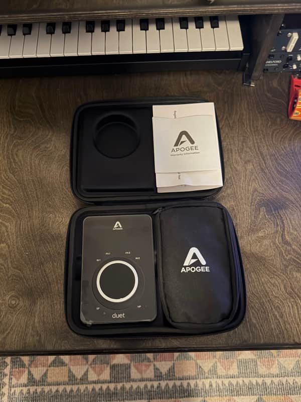 Apogee Duet 3 USB-C Audio Interface 2021 - Black image 1