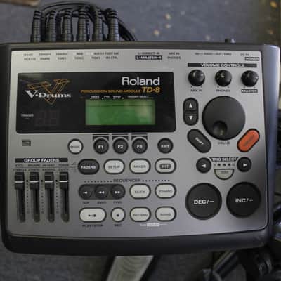 Roland TD-8 Electronic Drum Kit (V-Drums) w/ Mesh Heads image 4