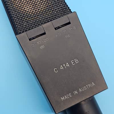 Immagine ☆Vintage 1980s AKG C414 EB P48 Multi Pattern Condenser Microphone - Sounds Great - 12