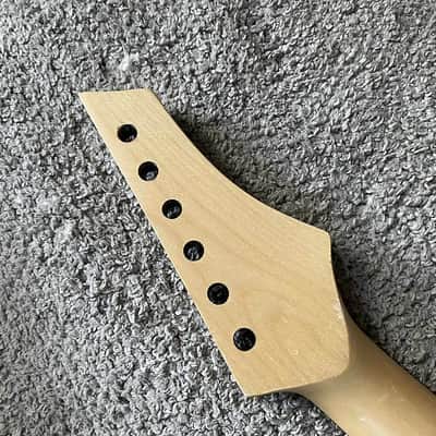 Left Handed Guitar Maple Wood Neck, 24 Frets Rosewood Fingerboard image 3