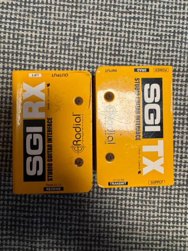 Radial SGI Studio Guitar Interface 2010s - Yellow image 1