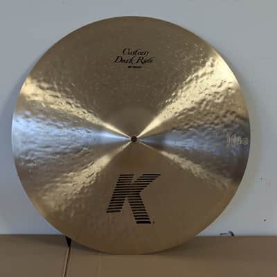 Zildjian 20" K Custom Dark Ride Cymbal 1995 - Present - Traditional image 1