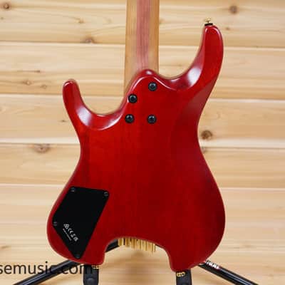 Ibanez MGFM10-OBL Manuel Gardner Fernandes Signature Quest - Obsidian Black Low Gloss image 2