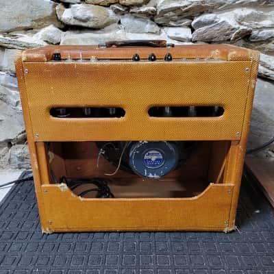 1954 Fender Pro 5D5 Wide Panel Tweed 18-Watt 1x15" image 9