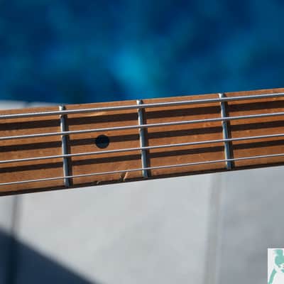1994 Ernie Ball Music Man StingRay 3 EQ  - Killer Ash Body w Natural Gloss - Made in the USA image 6