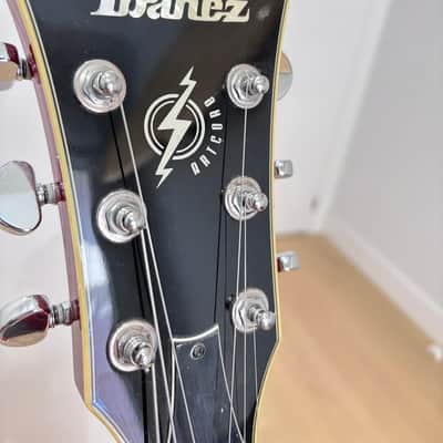 TV Jones upgraded Ibanez Artcore AF75D 2006 - Orange image 7