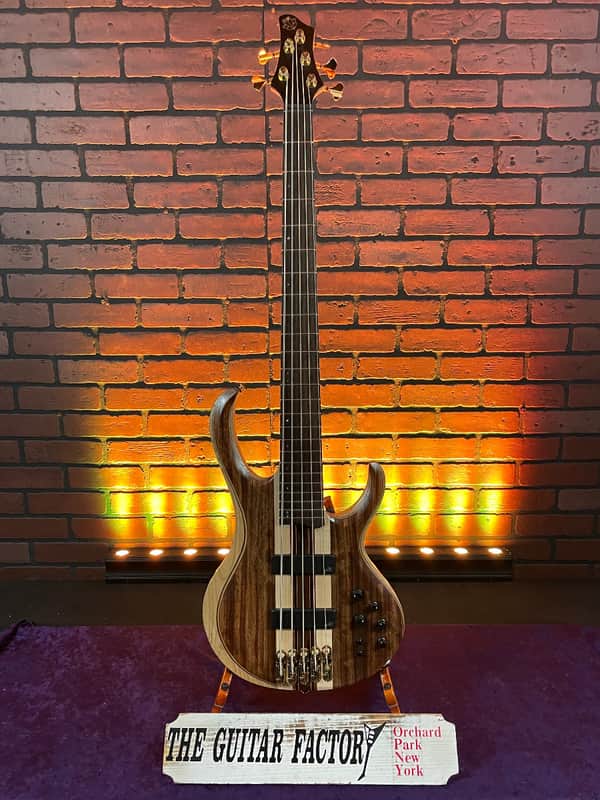 Ibanez BTB1835 NDL 5 String Electric Bass. Natural Shadow Low Gloss with Bag image 1