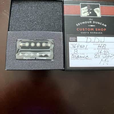 Seymour Duncan Custom Shop DDJ SH-6 Distortion Bridge Black