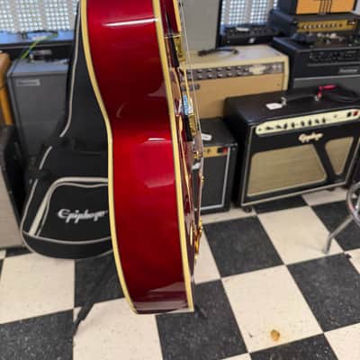Epiphone Broadway with Laurel Fretboard 2023 - Present - Wine Red image 12