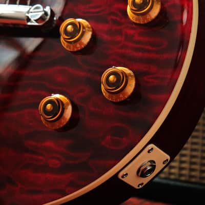 Tokai (MIJ) Love Rock LS-101Q Quilt See Through Red (RRP £2181) #2450714 image 9