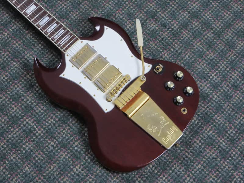 2013 Gibson Captain Kirk Douglas Signature SG Custom Vintage Cherry! w/OHSC