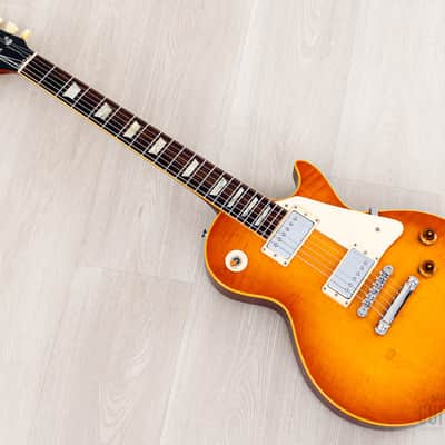 1982 Greco Mint Collection EG58-120 '58 Spec Burst Lemon Drop Sunburst, EGF-1200 Super Real, Japan Fujigen image 11
