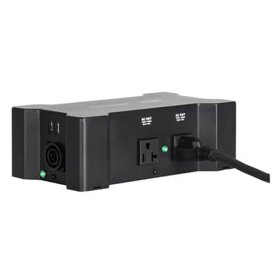 American DJ Power Bone T1ED 6 Port Power Supply w/4 Edison+2 USB Output Sockets image 9