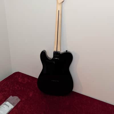 Squier FSR Affinity Telecaster HH 2020 - 2021 - Metallic Black - Black Hardware and Matching Headstock image 7