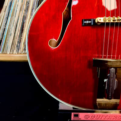 Gibson Custom Shop Wes Montgomery L5 1998 • Museum Quality • Goerge Gobel Red (Sixties Cherry) image 5