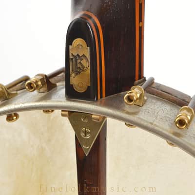 1900s CLASSIC ENGLISH 7(5)-STRING BANJO image 7