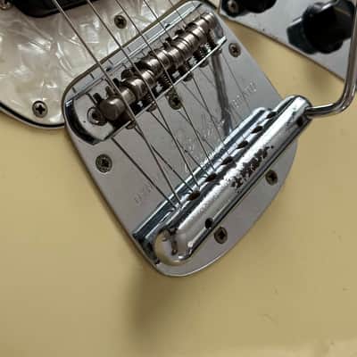 Fender Mustang Guitar with Rosewood Fretboard 1973 - 1974 - Olympic White image 9