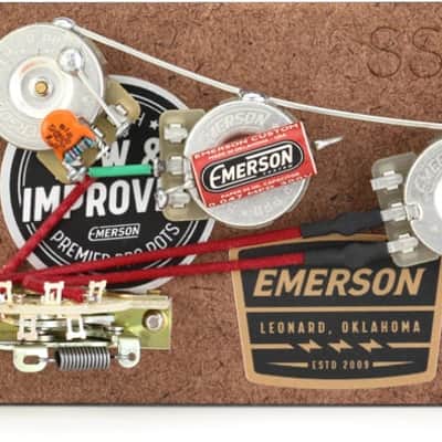 Emerson Custom Prewired Blender Kit for PRS Silver Sky image 2