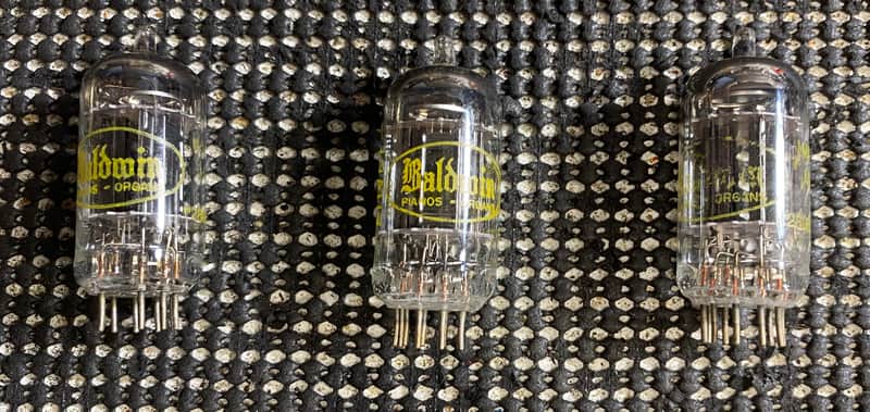 Baldwin 12AU7 Preamp Tubes