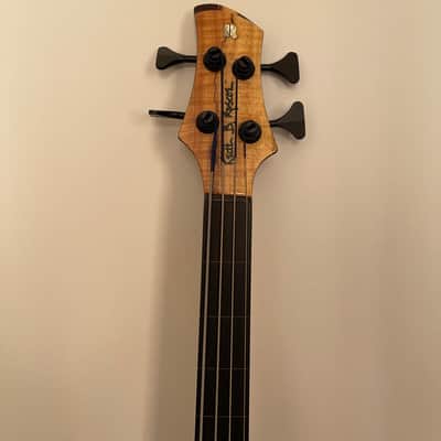 Roscoe Custom Century 4 String Bolt On Fretless 2009 - Satin image 2