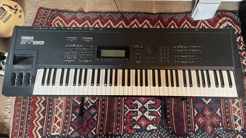Yamaha SY99 Digital Synthesizer (1991) – Fully Working – Good Condition – Original Power Cable image 1