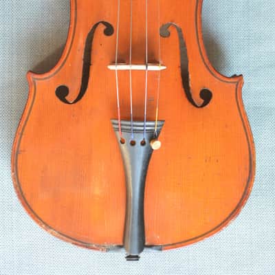 4/4 full size violin 1880-1912 branded Vuillaume image 3