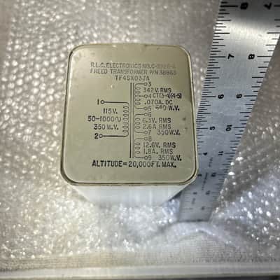 Freed TF4SXO3JA 1940-1966 - tube hi-fi/guitar amp mil-spec transformer image 4