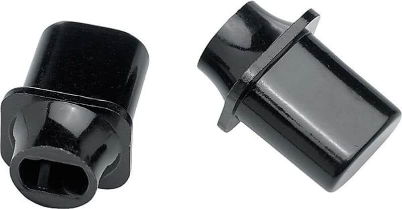 Fender 099-4937-000 Pure Vintage Telecaster "Top-Hat" Switch Tips, Black (2) image 1