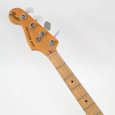 1978 Fender Precision Bass Natural Left Handed ~ Vintage Lefty Players Bass image 12