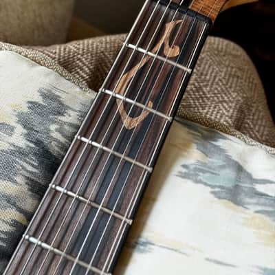 Carillion Polaris 7 Fan Fret - One Piece Old Stock Figured Walnut image 11