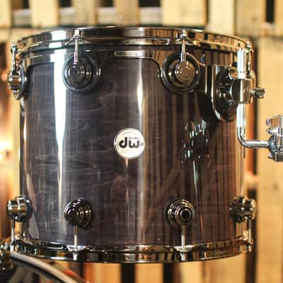 DW Collector's Standard Maple Ebony Stain Drum Set - 28,15,18,20,14sn - SO#1291945 image 4