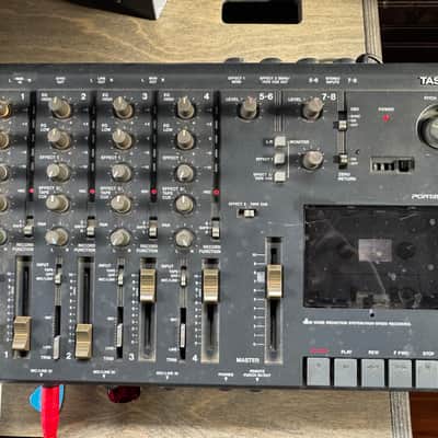TASCAM Portastudio 414 4-Track Cassette Recorder 1980s - Gray image 1