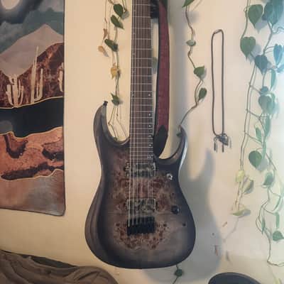 Ibanez FRIX6FEAH-CSF Charcoal Stained Flat Electric Guitar | Reverb