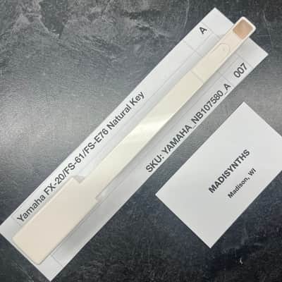 ORIGINAL Yamaha/Korg Replacement A Key (NB107580) for Yamaha DX7/DX5/DX9, SY77/SY85/SY99, Korg M1, Wavestation, Z1, etc